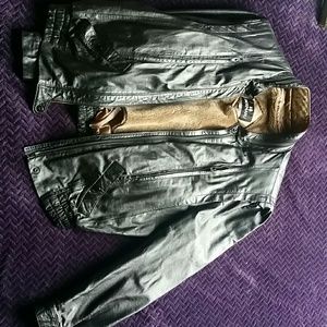 Leather jacket
